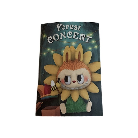 LABUBU THE MONSTERS Flower Fairy Series Forest Concert Flower Notebook - Picture 1 of 5